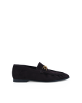 DEVORAH - DARK CHOCOLATE SUEDE-Flats-Billini-Billini