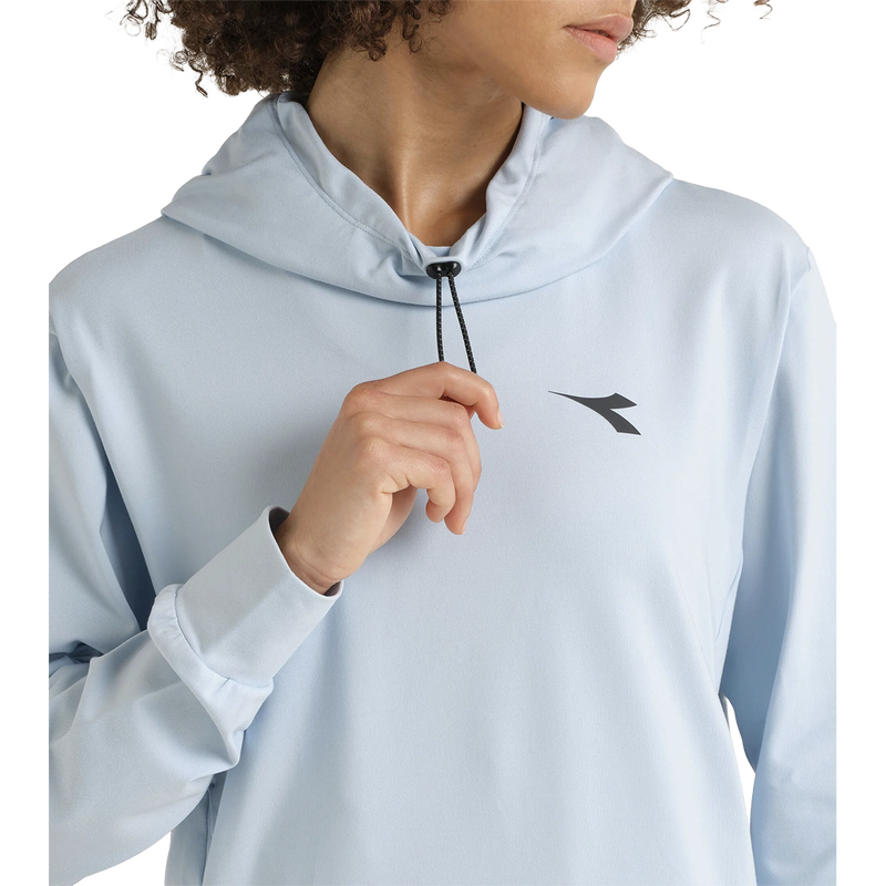 Diadora L. Jersey Pullover Hoodie Run Crew