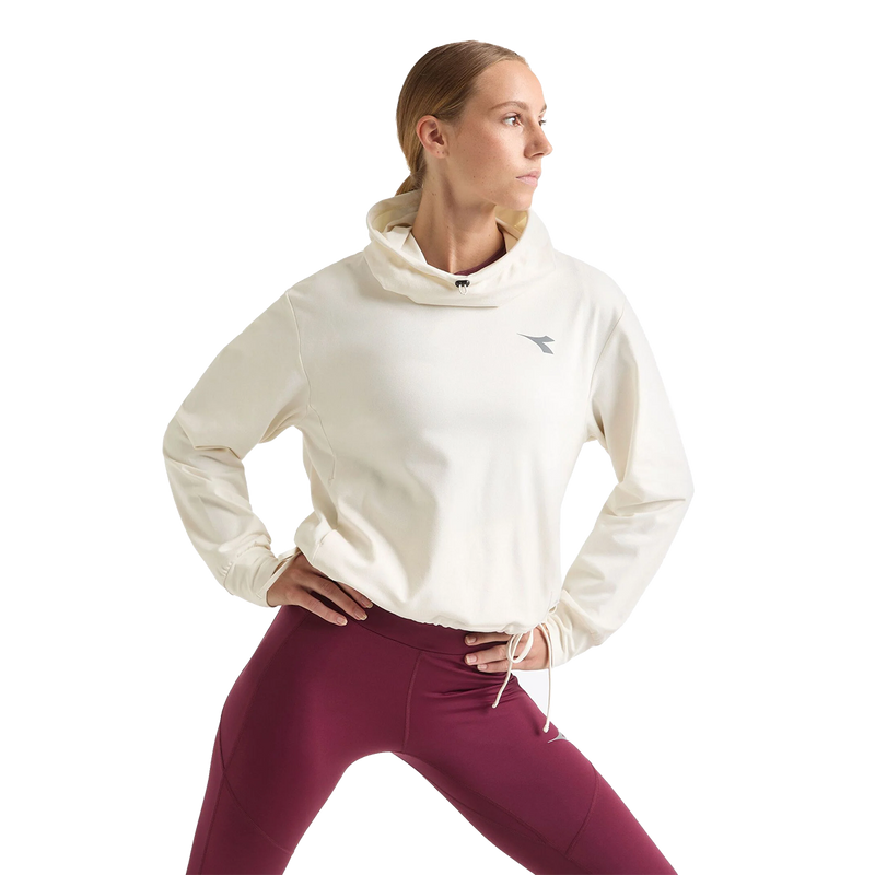 Diadora L. Jersey Pullover Hoodie Run Crew