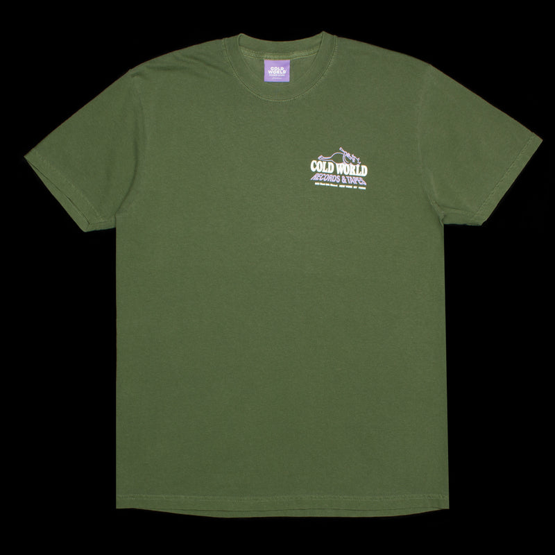 Cold World Frozen Goods | Digging T-Shirt Color : Hemp
