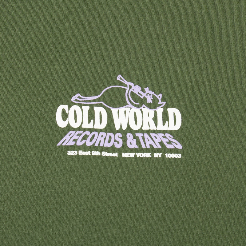 Cold World Frozen Goods | Digging T-Shirt Color : Hemp