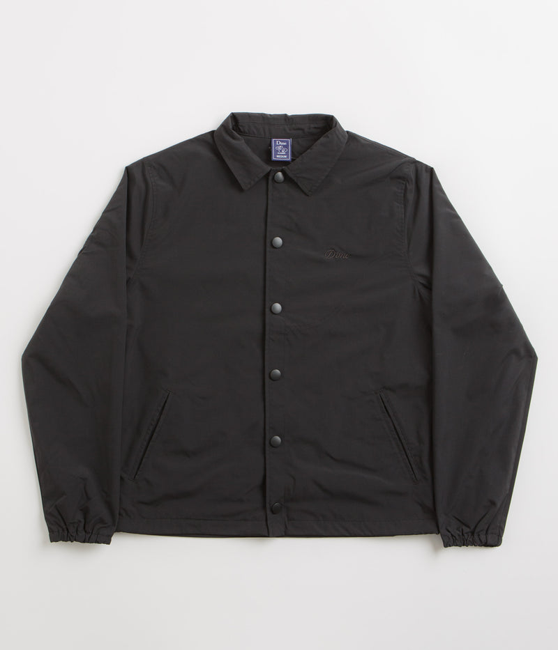 Dime Cursive Coach Jacket in Black