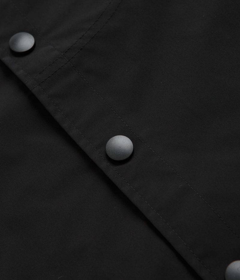 Dime Cursive Coach Jacket in Black