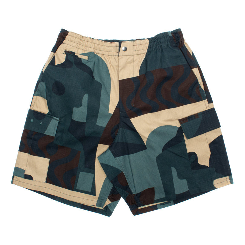 by Parra | Distorted Camo Shorts