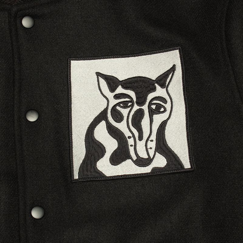 by Parra | Dog Faced Varsity Jacket