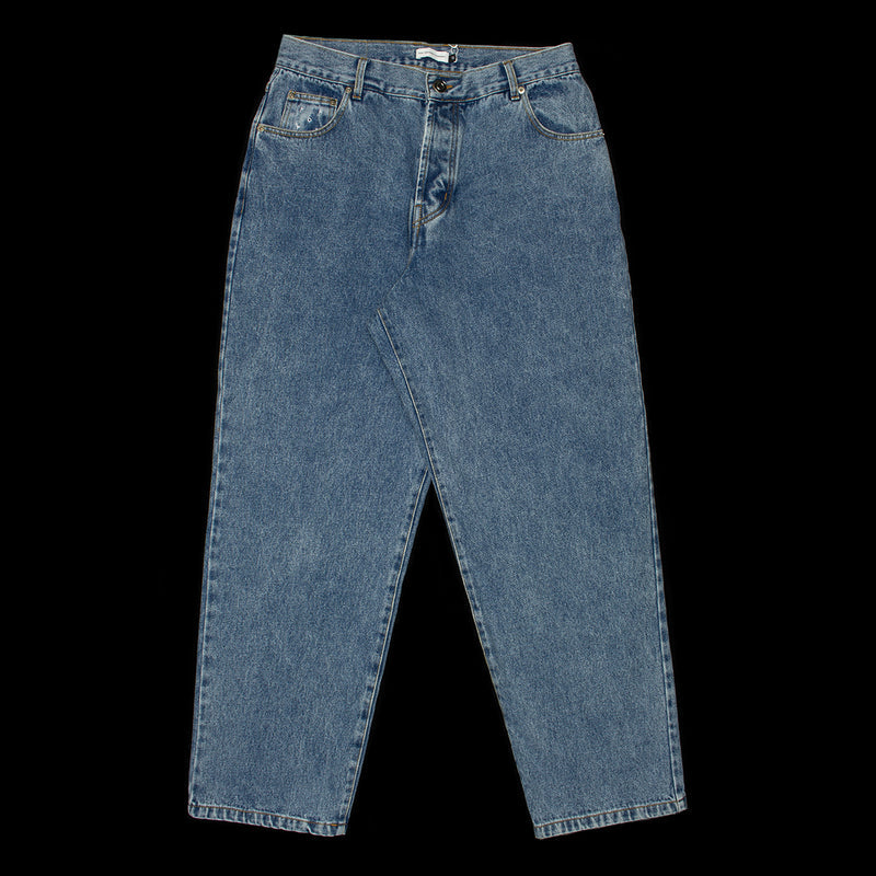 Pop Trading Company | DRS Denim Pant stonewashed blue