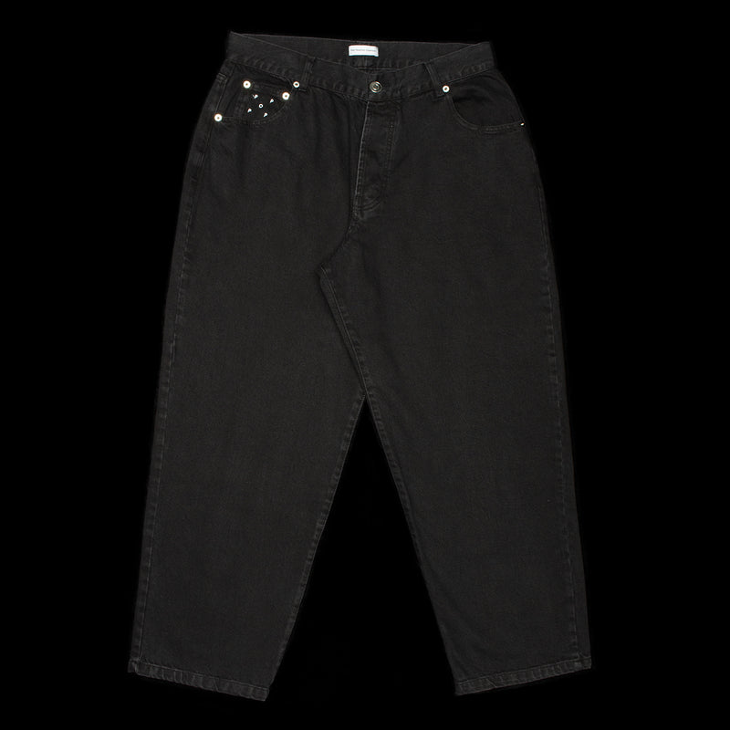 Pop Trading Company | DRS Denim Pant stonewashed black
