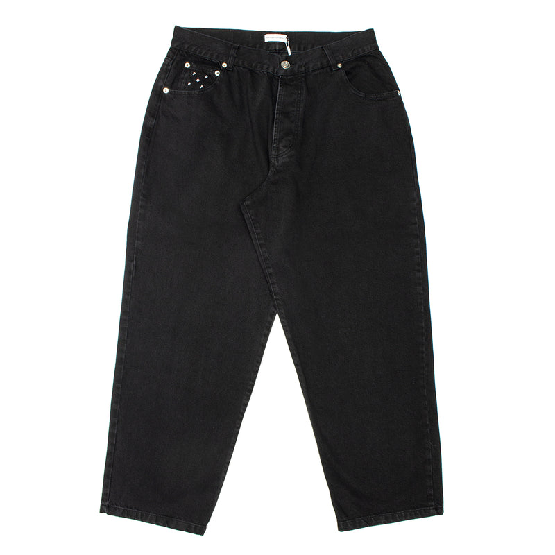 Pop Trading Company | DRS Denim Pant stonewashed black