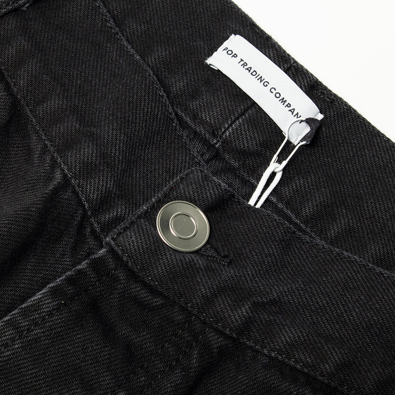 Pop Trading Company | DRS Denim Pant stonewashed black