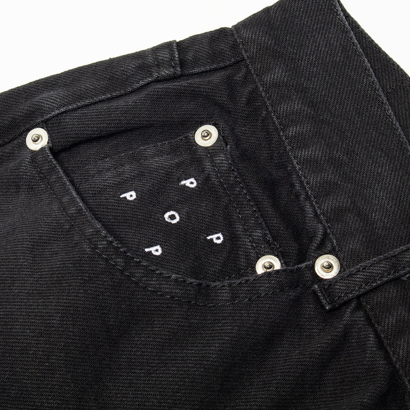 Pop Trading Company | DRS Denim Pant stonewashed black
