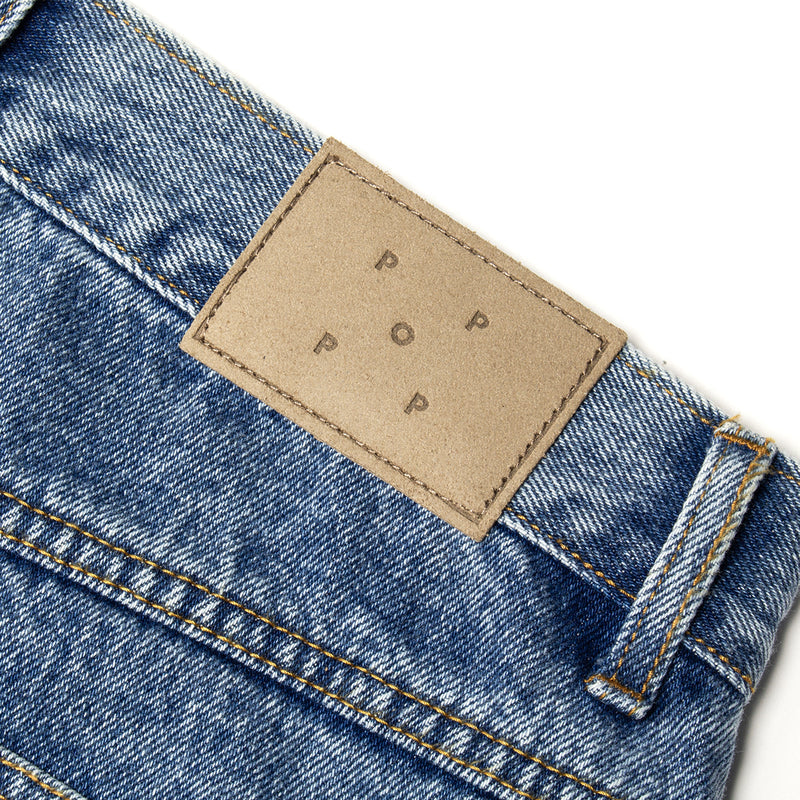 Pop Trading Company | DRS Denim Pant stonewashed blue