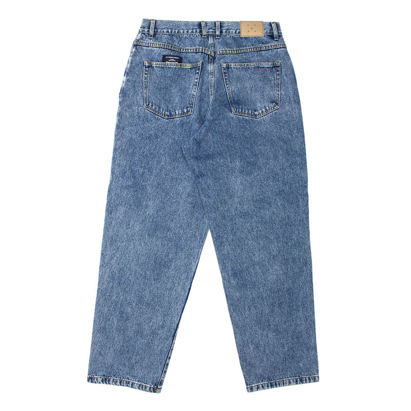 Pop Trading Company | DRS Denim Pant stonewashed blue