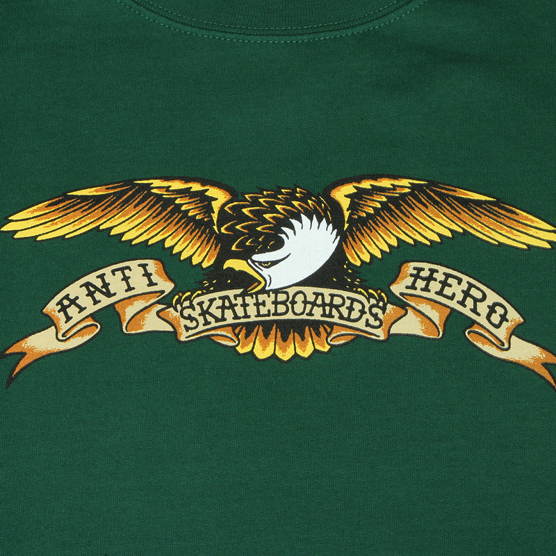 Anti Hero | Eagle Crewneck Sweatshirt Dark Green