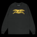 Anti Hero | Eagle L/S T-Shirt Black / Gold