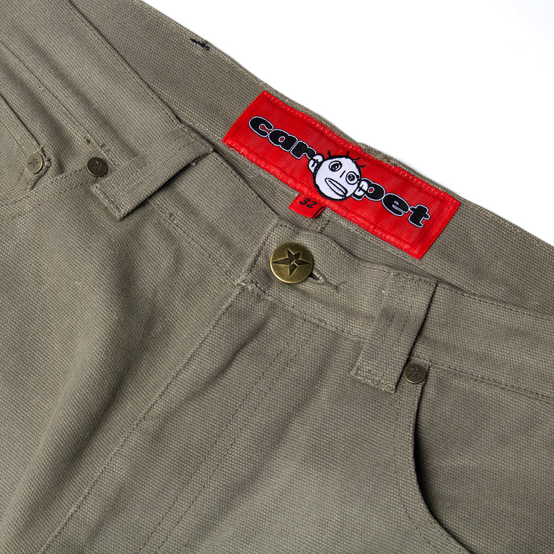 Carpet Company | Embossed Jeans  Color : Dusty Brown