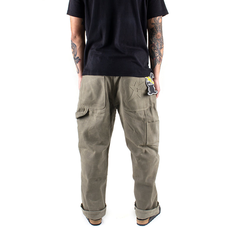 Carpet Company | Embossed Jeans  Color : Dusty Brown
