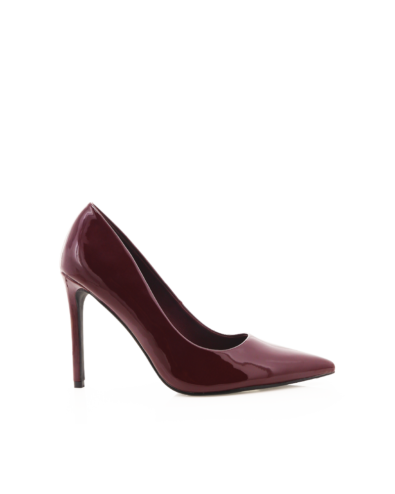 EMERIC - DARK CHERRY PATENT-PUMPS-Billini-Billini