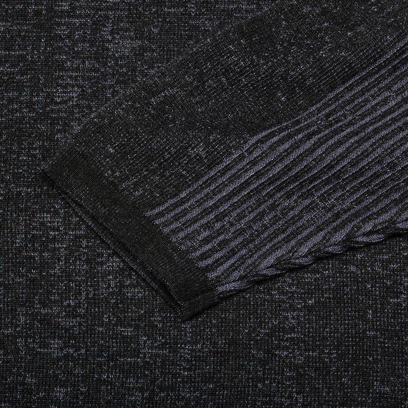 Stussy | Engineered Panel Sweater Style # 117204 Color : Navy
