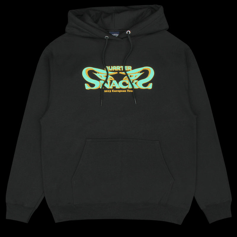 Quartersnacks Euro Tour Hoodie Forest Green