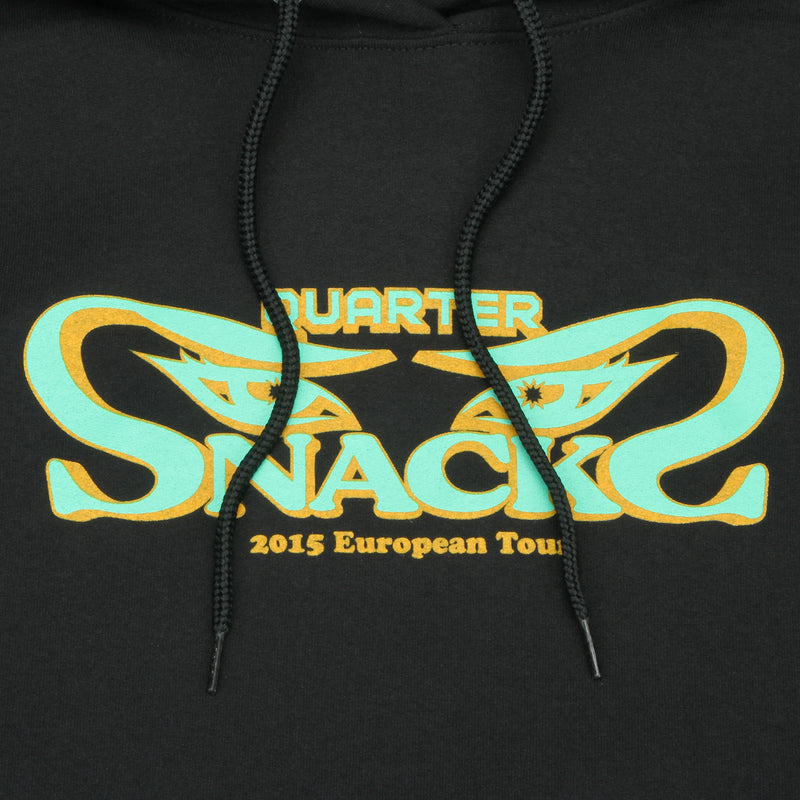 Quartersnacks Euro Tour Hoodie Forest Green