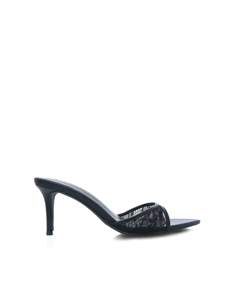 EVERLEE - BLACK LACE-Heels-Billini-Billini