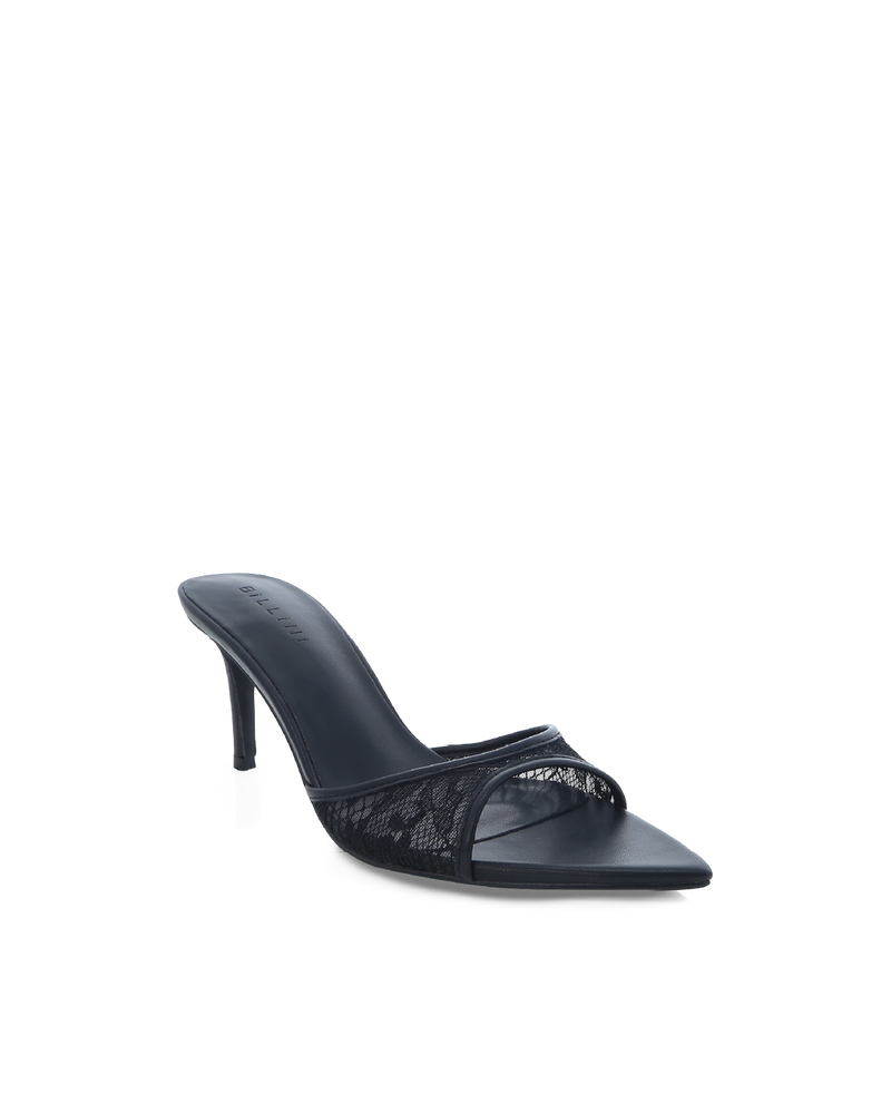 EVERLEE - BLACK LACE-Heels-Billini-Billini