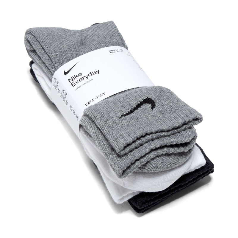Everyday Cushioned 3 Pack Of Socks - Multi-Color