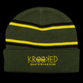Krooked | Eyes Beanie Color : Dark Green
