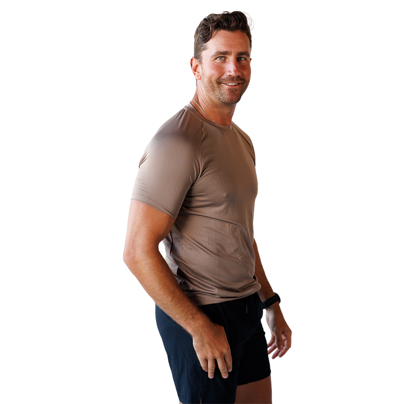 F2R Air Sense Textured Crew Neck Tee