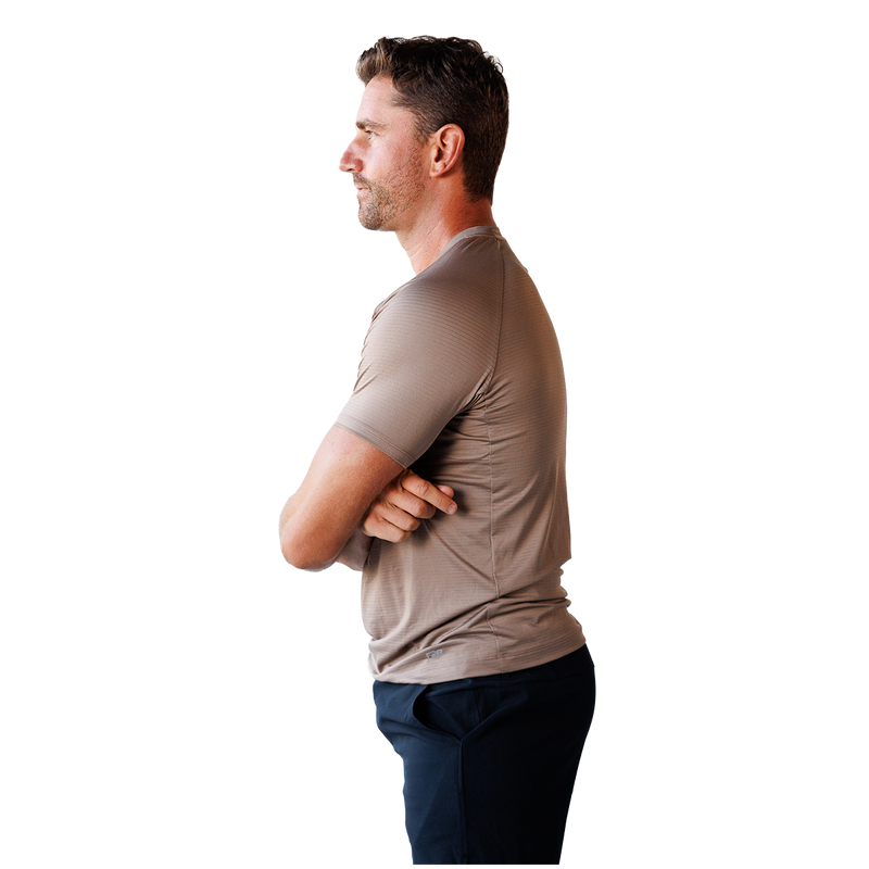F2R Air Sense Textured Crew Neck Tee