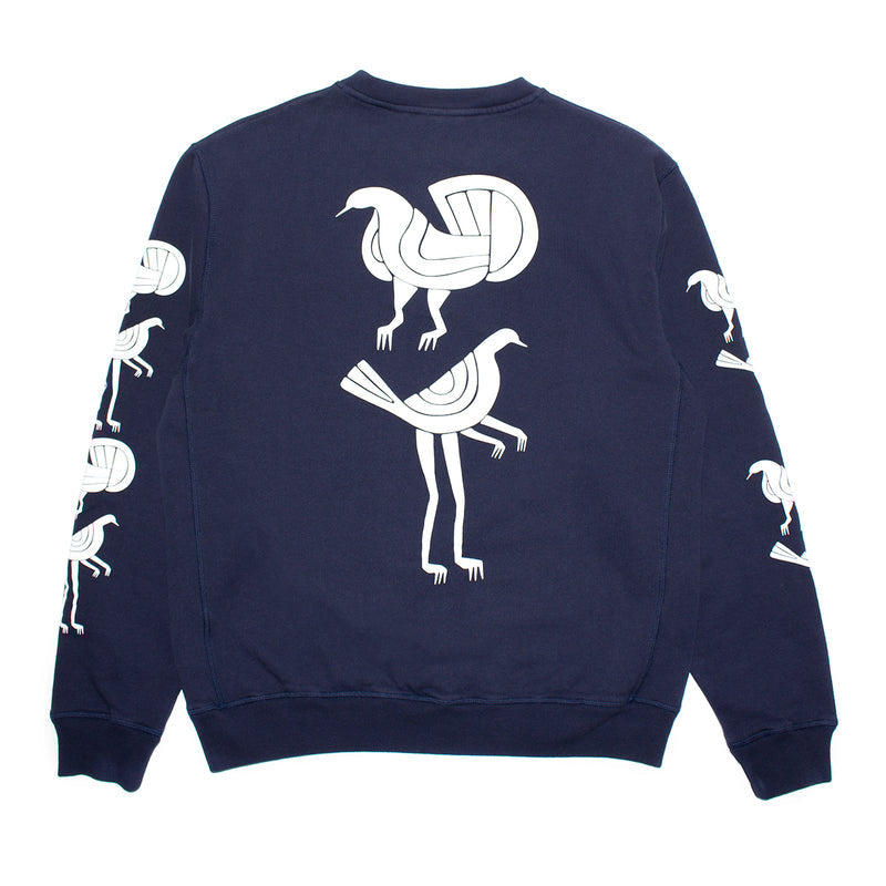by Parra |&nbsp;Fancy Pigeon Crewneck Sweatshirt