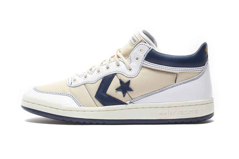 Converse Fastbreak Pro Mid x Sage Elsesser White / Navy Egret