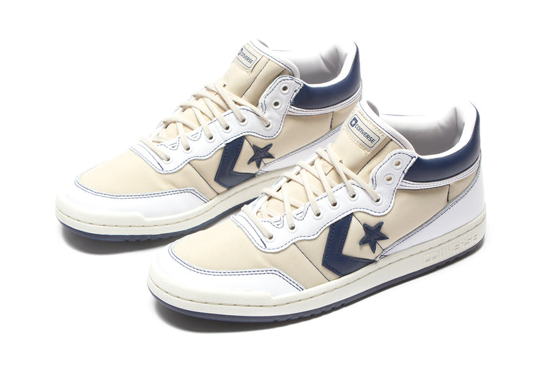 Converse Fastbreak Pro Mid x Sage Elsesser White / Navy Egret