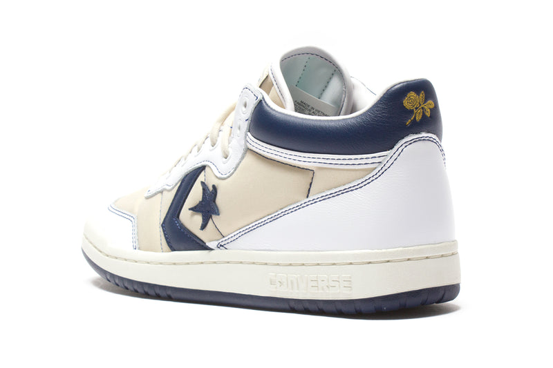 Converse Fastbreak Pro Mid x Sage Elsesser White / Navy Egret