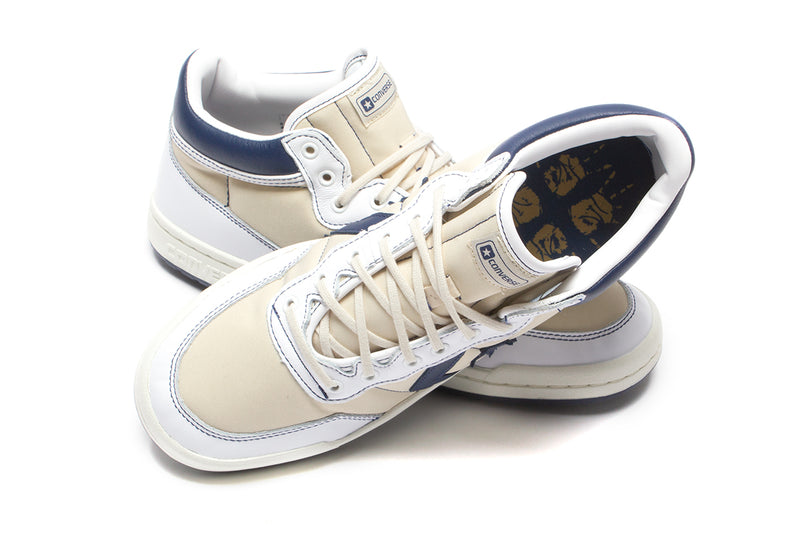 Converse Fastbreak Pro Mid x Sage Elsesser White / Navy Egret