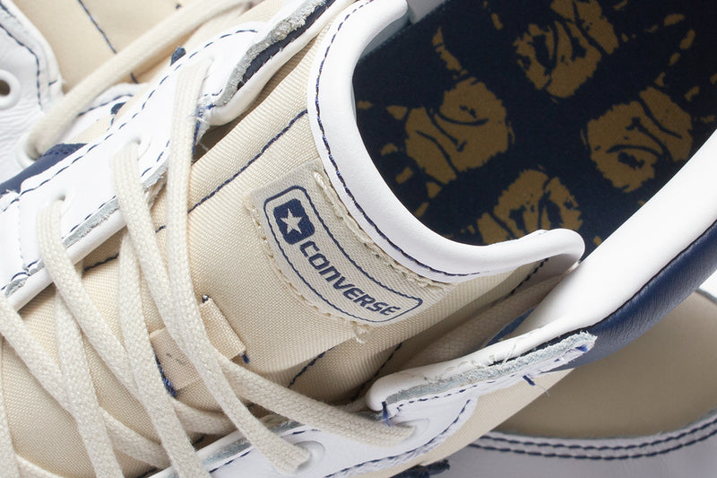 Converse Fastbreak Pro Mid x Sage Elsesser White / Navy Egret