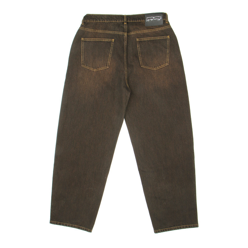 Fucking Awesome | Fecke Baggy Denim Jeans Color : Dark Brown