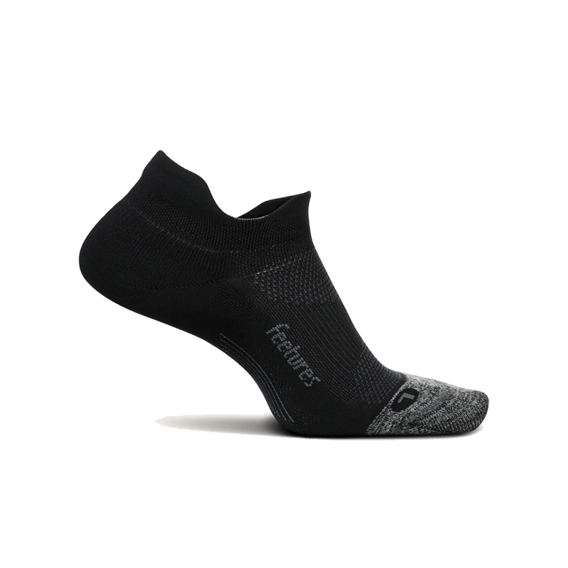 Feetures Elite Light Cushion No Show Tab - Black