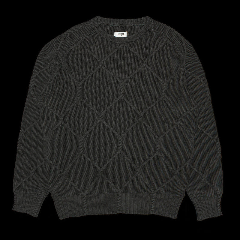 Dancer | Fence Knit Sweater Charcoal