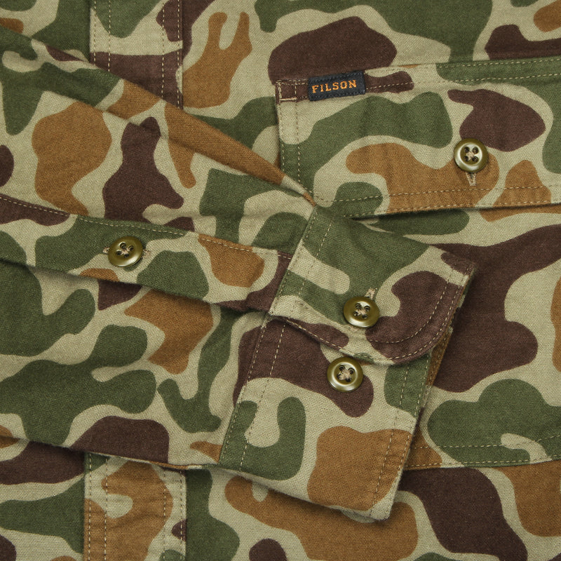 Filson | Field Flannel Frog Camo