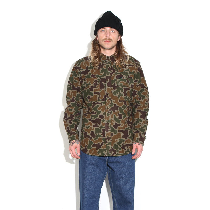 Filson | Field Flannel Frog Camo