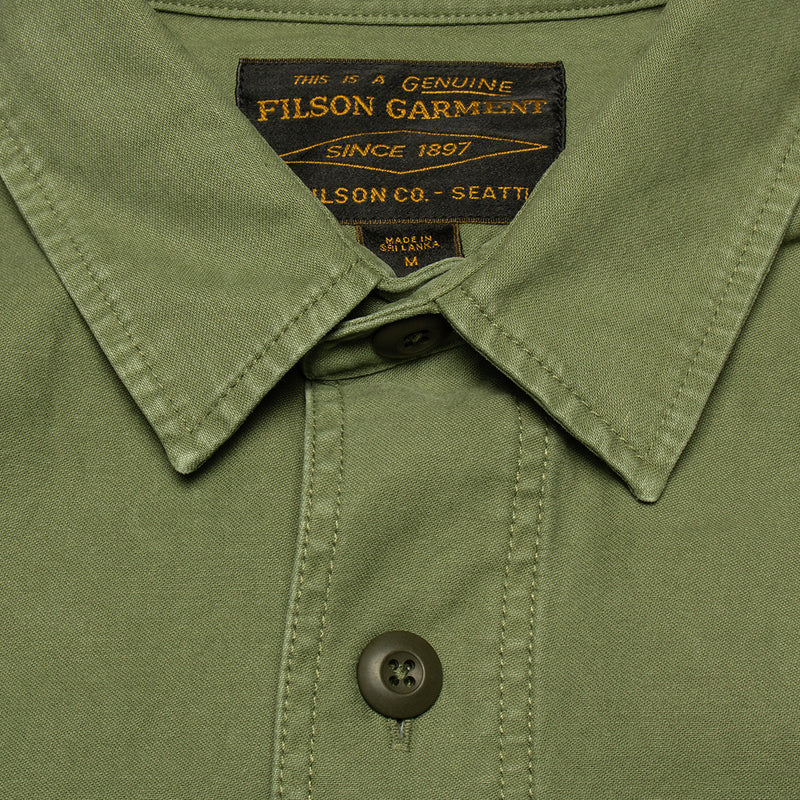 Filson | Field Jac-Shirt Washed fatigue green