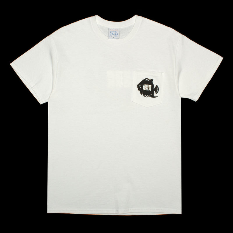 Sci-Fi Fantasy | Fish Pocket T-Shirt Color : White