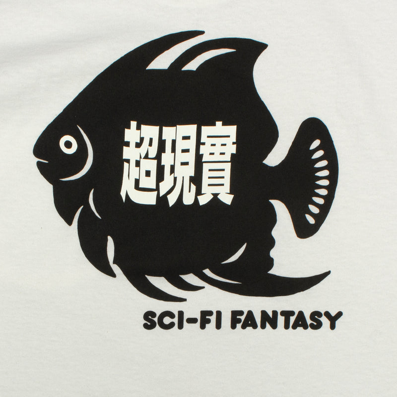 Sci-Fi Fantasy | Fish Pocket T-Shirt Color : White