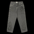 Dime | Flamepuzz Relaxed Denim Pants Color : Black Washed