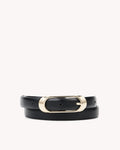 FLEUR BELT - BLACK-GOLD-BELTS-Billini-Billini