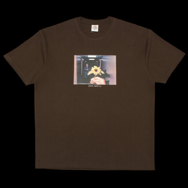 Polar | Flower T-Shirt Color : Chocolate