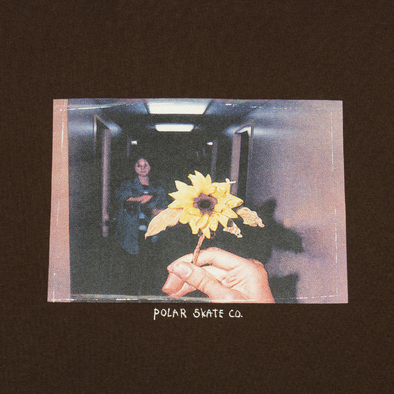 Polar | Flower T-Shirt Color : Chocolate