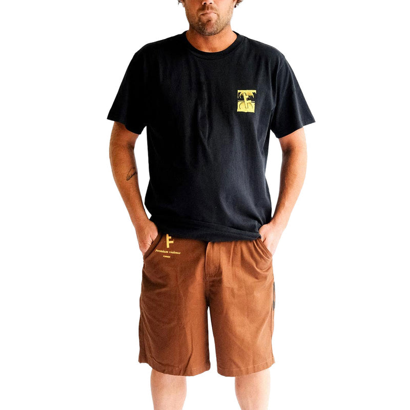 Former Slant F Crux T-Shirt - Black