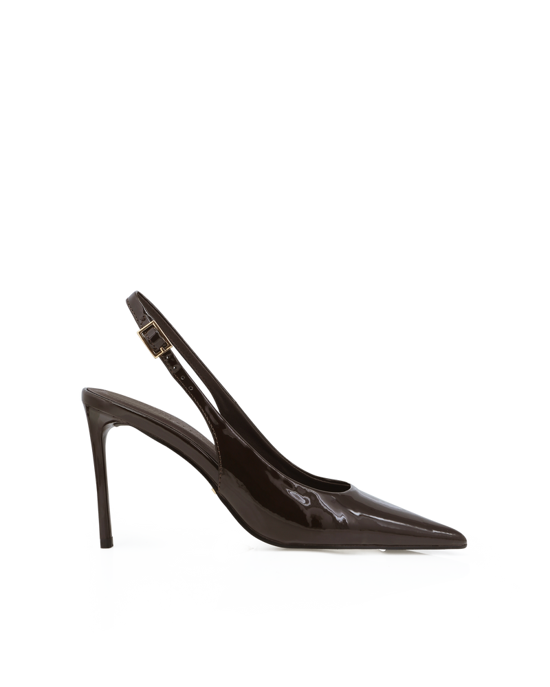 FOTENE - DARK CACAO PATENT-Heels-Billini-Billini
